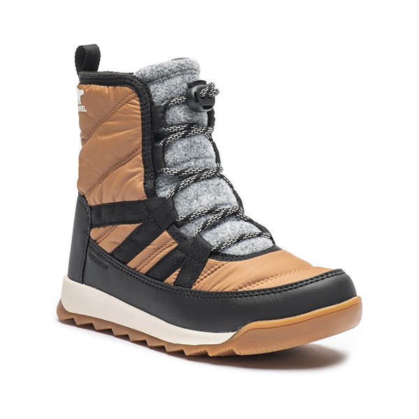 alternate view Sorel Whitney™ II Plus Lace Boot - Little Kid / Big Kid - Elk / BlackALT5