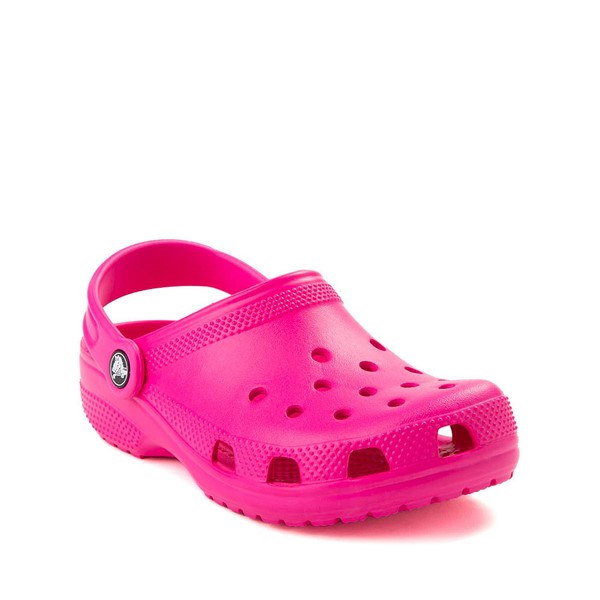 alternate view Sabot classique Crocs - Enfants / Junior - Rose bonbonALT5