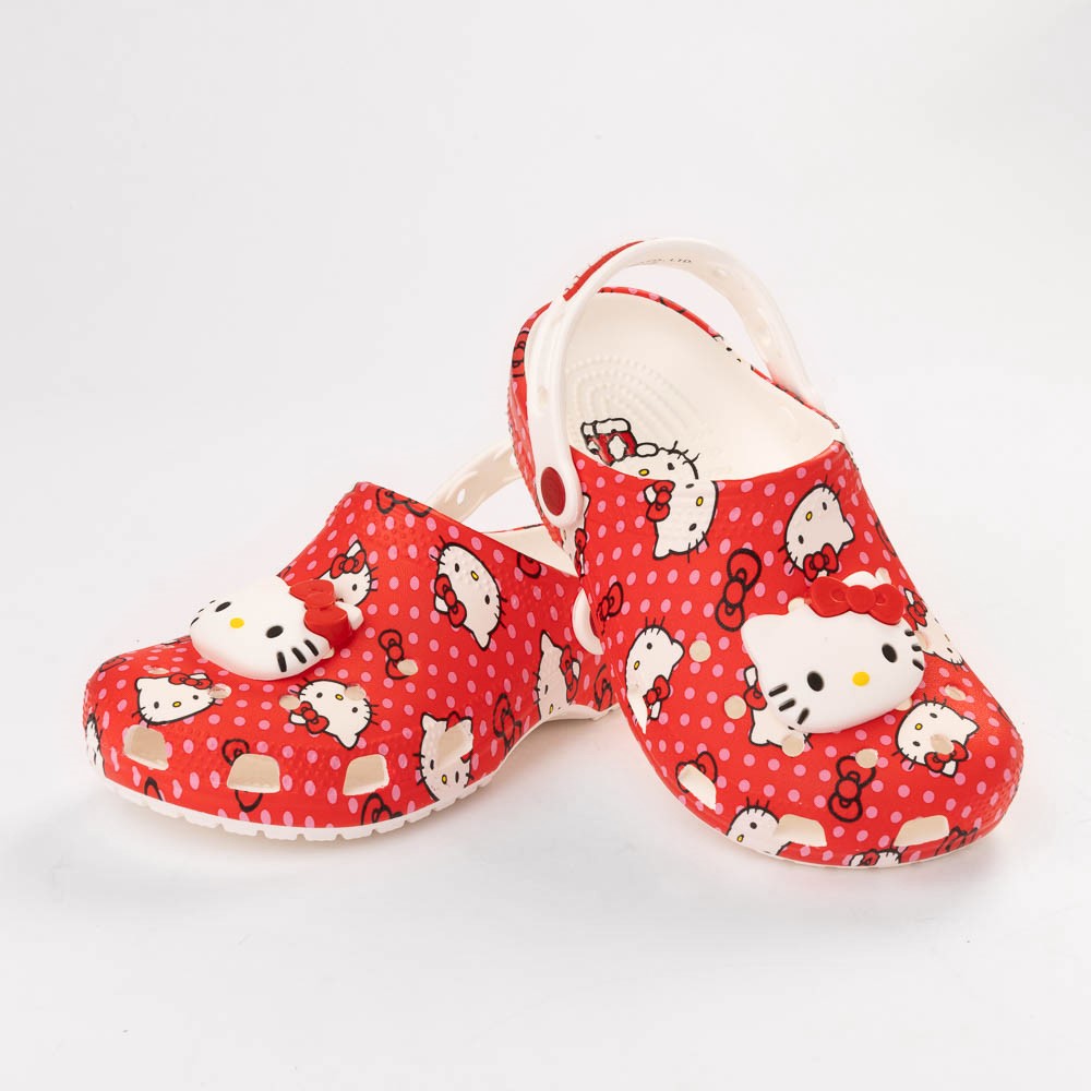 Sabot classique Hello Kitty&reg; x Crocs - Enfants / Junior - Rouge