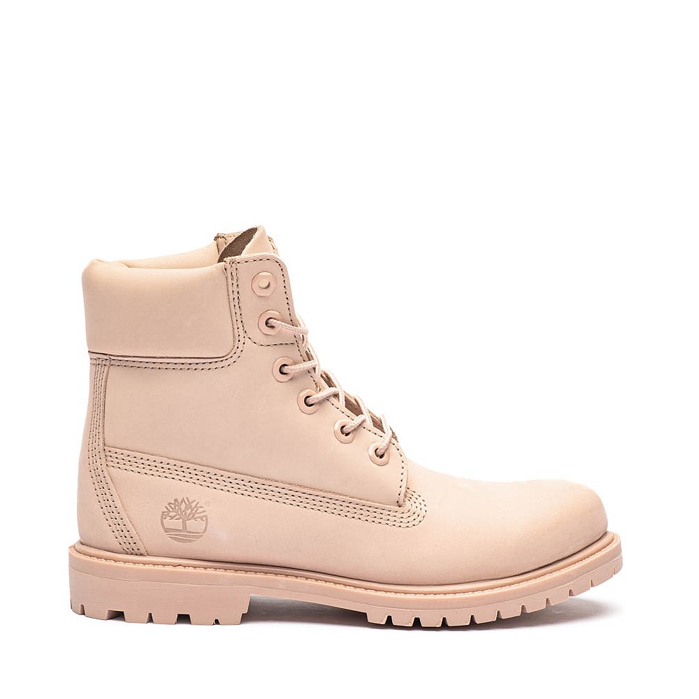 Botte imperméable à lacets Timberland&reg; Premium 6 pouces pour femmes - Rose pâle