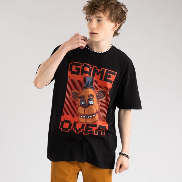 Five Nights At Freddy's Game Over Tee - Black