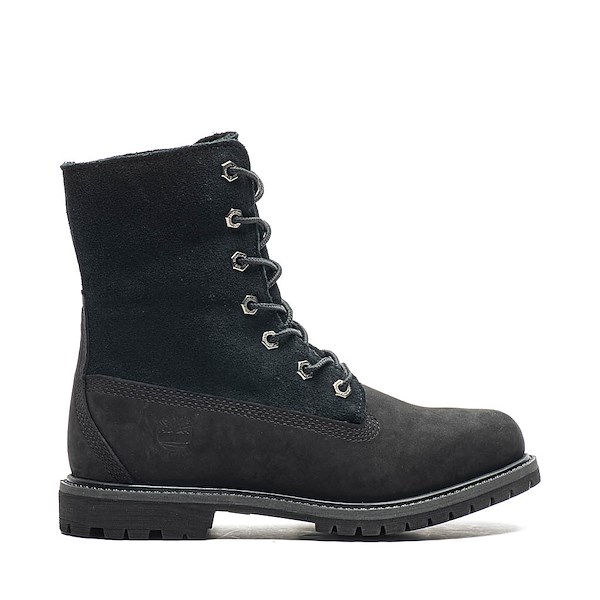 alternate view Womens Timberland® Authentics Waterproof Roll-Top Boot - BlackALT1