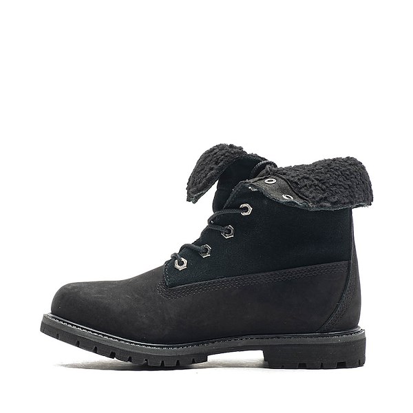 alternate view Womens Timberland® Authentics Waterproof Roll-Top Boot - BlackALT1B