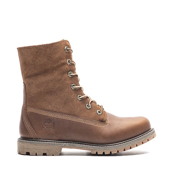 alternate view Womens Timberland® Authentics Waterproof Roll-Top Boot - BrownALT1