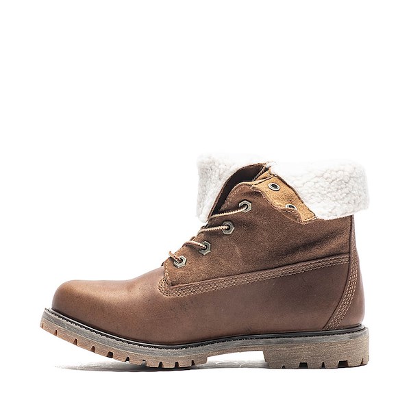 alternate view Womens Timberland® Authentics Waterproof Roll-Top Boot - BrownALT1B