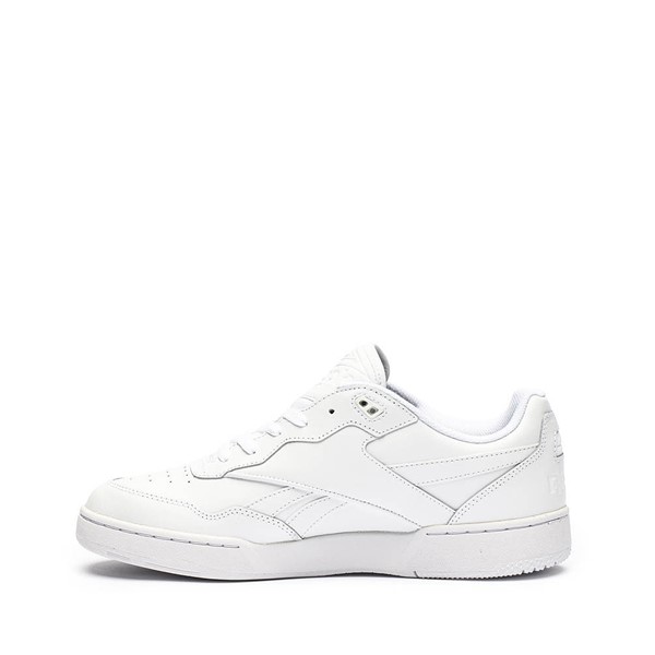 alternate view Mens Reebok BB4000 II Athletic Shoe - White / WhiteALT1