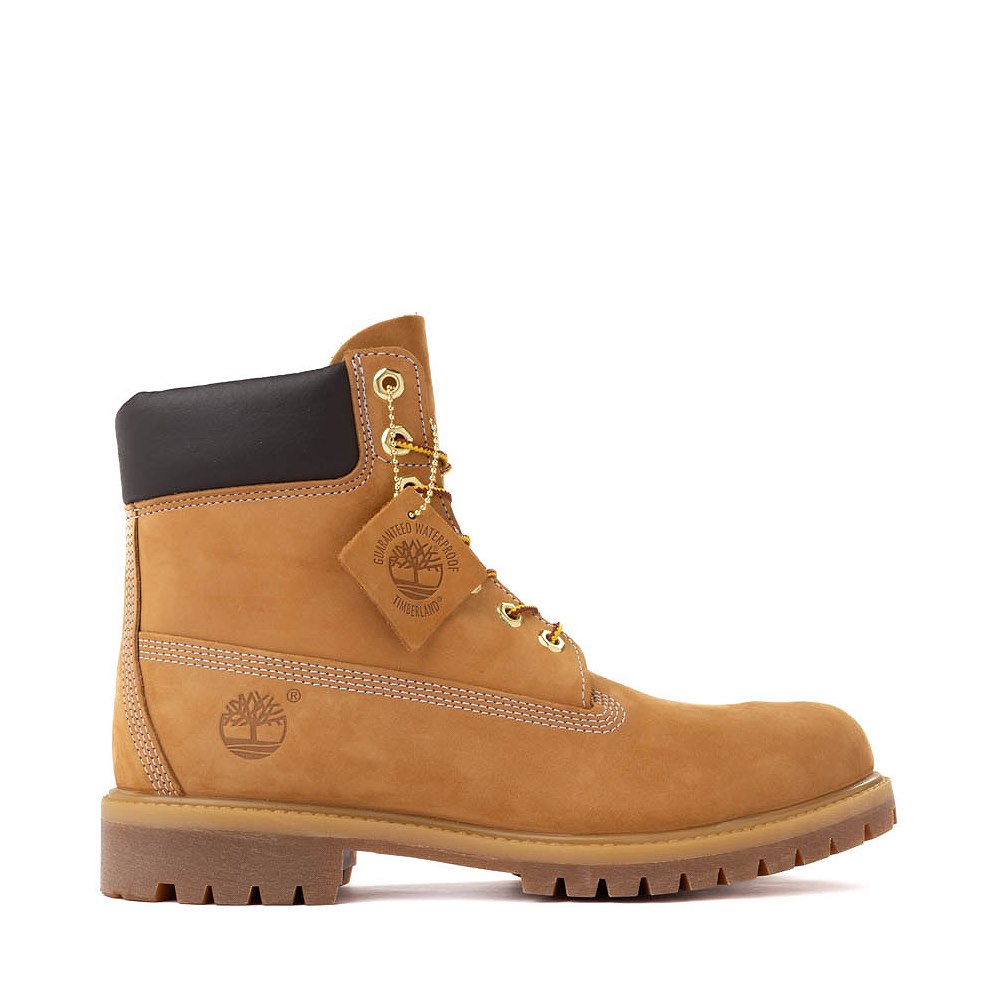 Mens Timberland&reg; Premium 6-Inch Boot Wide - Wheat