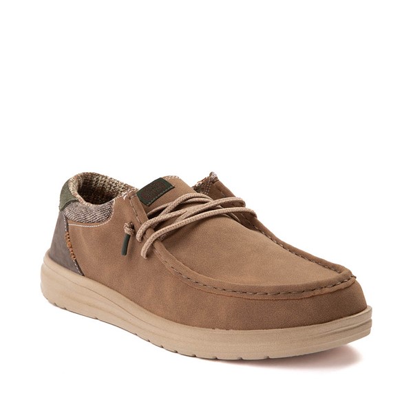 alternate view Mens HEYDUDE Paul Slip-On Casual Shoe - NutALT5