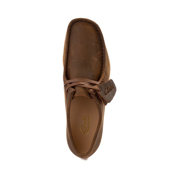 alternate view Womens Clarks Wallabee EVO LO Casual Shoe - BeeswaxALT2
