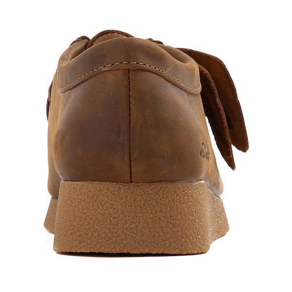 alternate view Womens Clarks Wallabee EVO LO Casual Shoe - BeeswaxALT4
