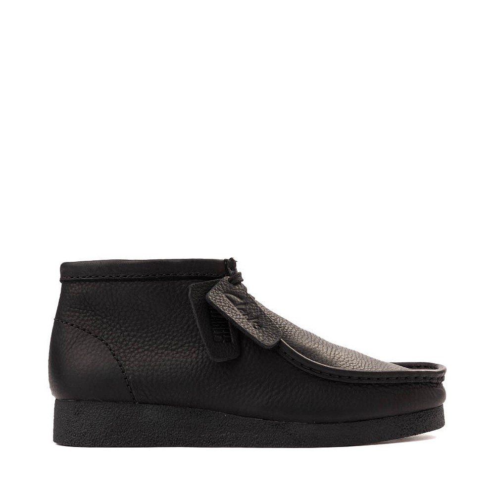 Mens Clarks Wallabee EVO Chukka Boot - Black