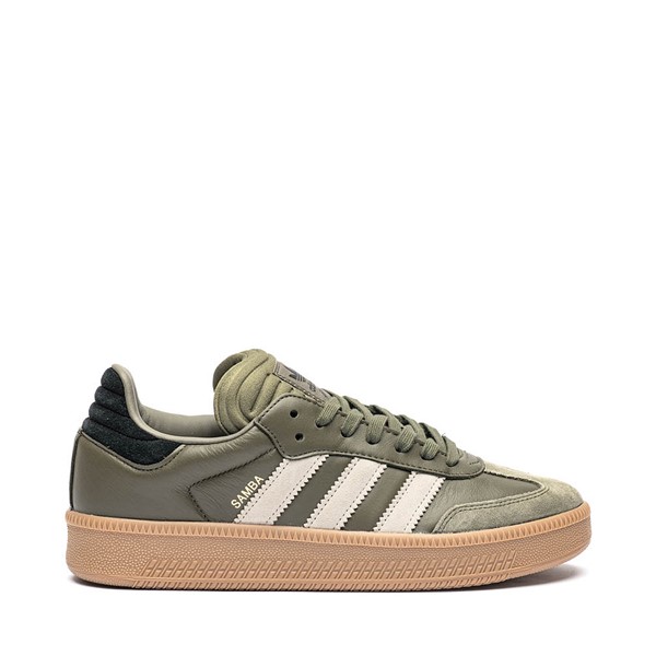 adidas Samba XLG Athletic Shoe - Olive Strata / Wonder Beige Gold Metallic