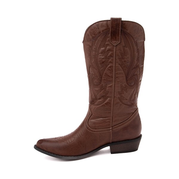 Womens Coconuts by Matisse Gaucho Western Boot - Brown