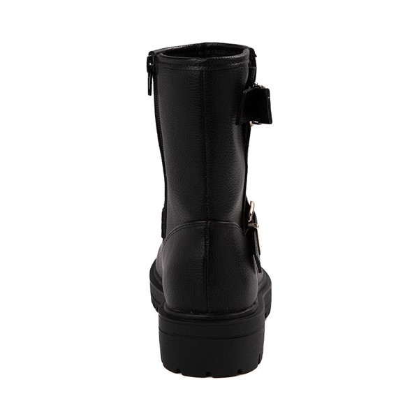 Black moto boot best sale