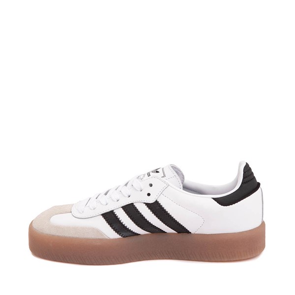 alternate view Womens adidas Sambae Athletic Shoe - White / Core Black / Gold MetallicALT1