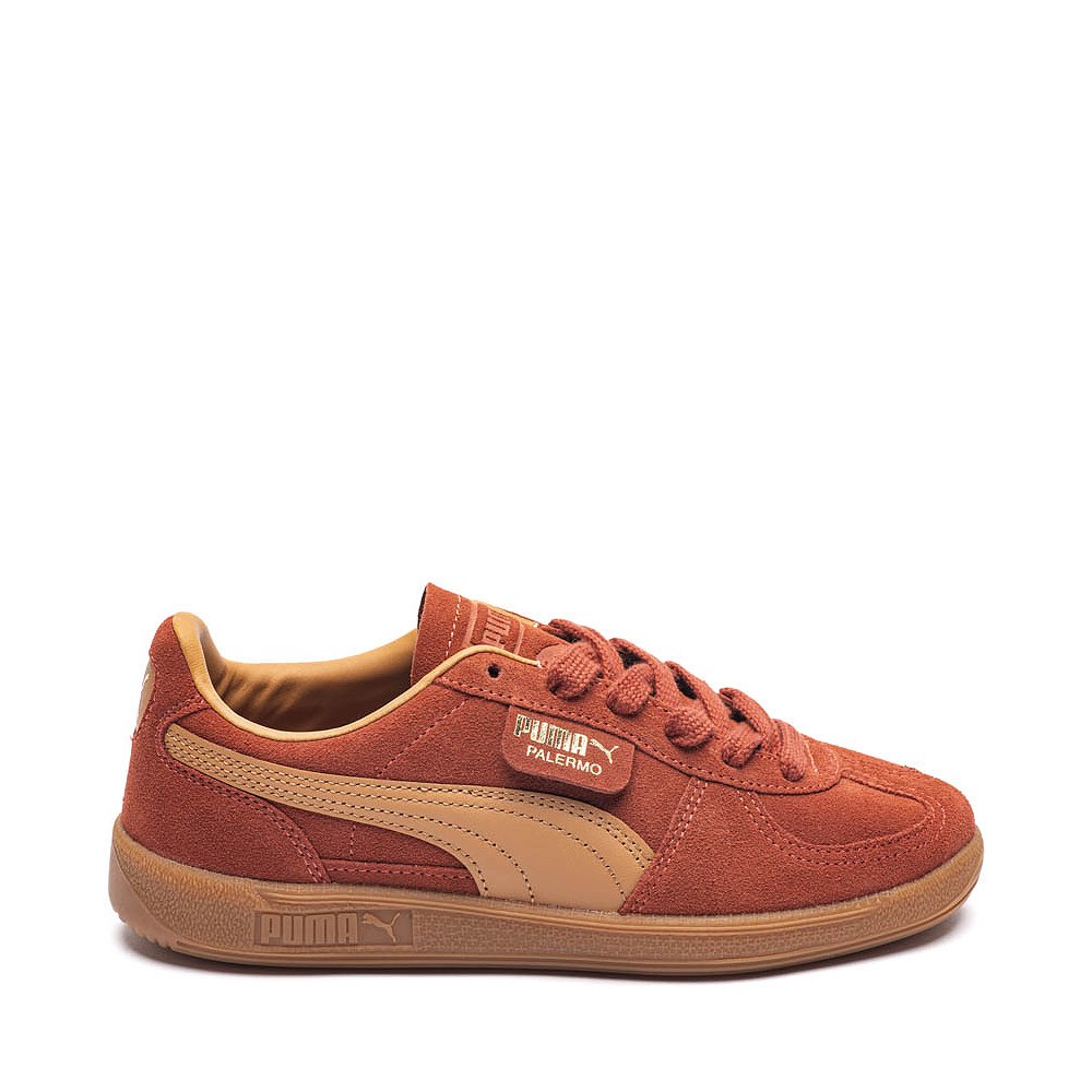 Womens PUMA Palermo Athletic Shoe - Mars Red / Caramel Latte / Gum