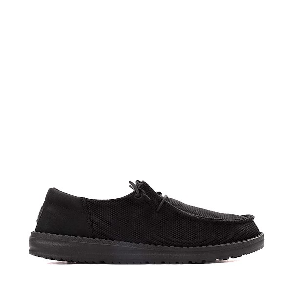 Womens HEYDUDE Wendy Funk Slip-On Casual Shoe - Black Monochrome