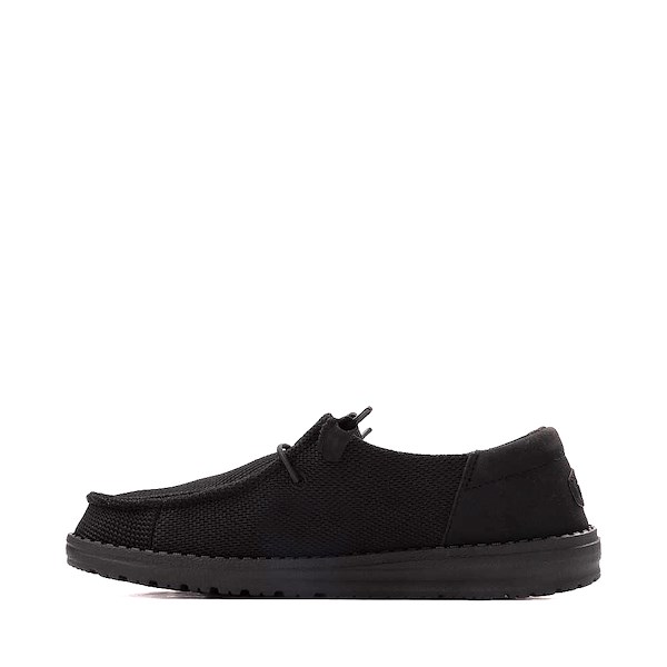 Womens HEYDUDE Wendy Funk Slip-On Casual Shoe - Black Monochrome