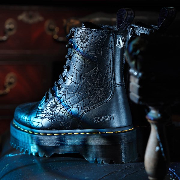 alternate view Dr. Martens x Wednesday Jadon Boot - BlackALT1C