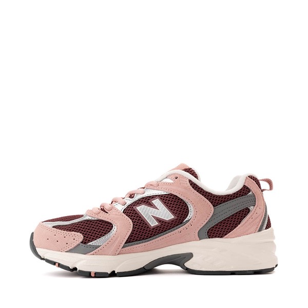 alternate view New Balance 530 Athletic Shoe - Pink Moon / Washed Burgundy / SilverALT1