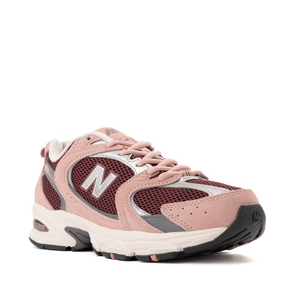 alternate view New Balance 530 Athletic Shoe - Pink Moon / Washed Burgundy / SilverALT5