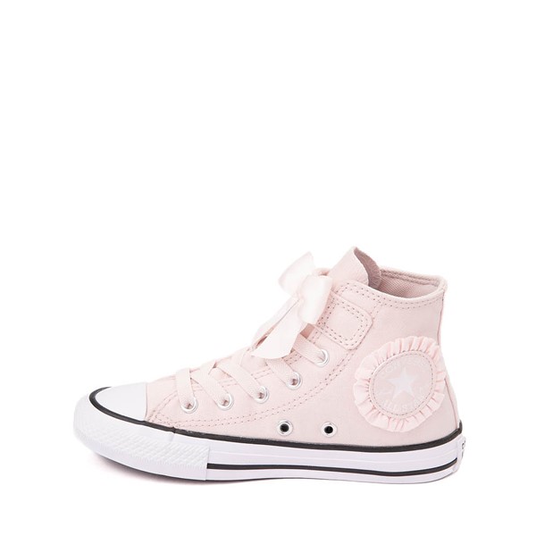 Converse Chuck Taylor All Star Ruffles & Bows Easy-On High-Top Sneaker - Little Kid Blush Hush / White Vamp Pyre