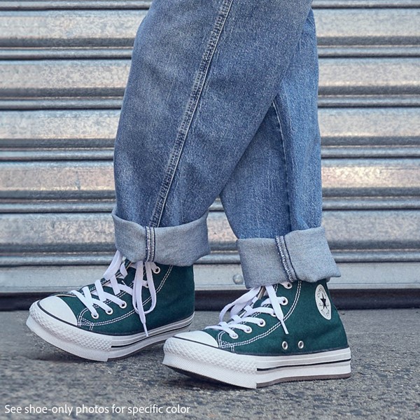 alternate view Converse Chuck Taylor All Star Hi Lift Sneaker - Little Kid - Green EnvyALT1C