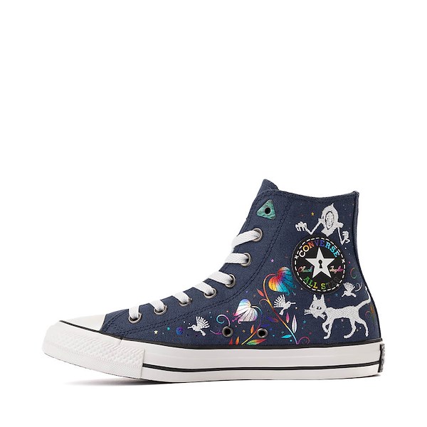 alternate view Converse x Coraline Chuck Taylor All Star High-Top Sneaker - Fresh BlueberryALT1