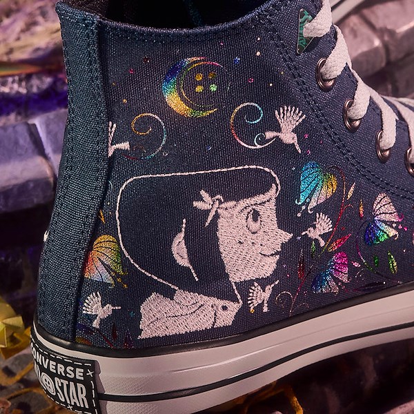 alternate view Converse x Coraline Chuck Taylor All Star High-Top Sneaker - Fresh BlueberryALT1D