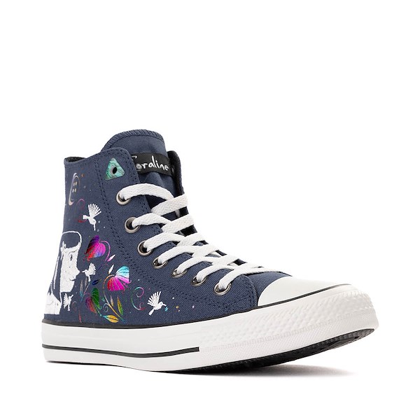 alternate view Converse x Coraline Chuck Taylor All Star High-Top Sneaker - Fresh BlueberryALT5