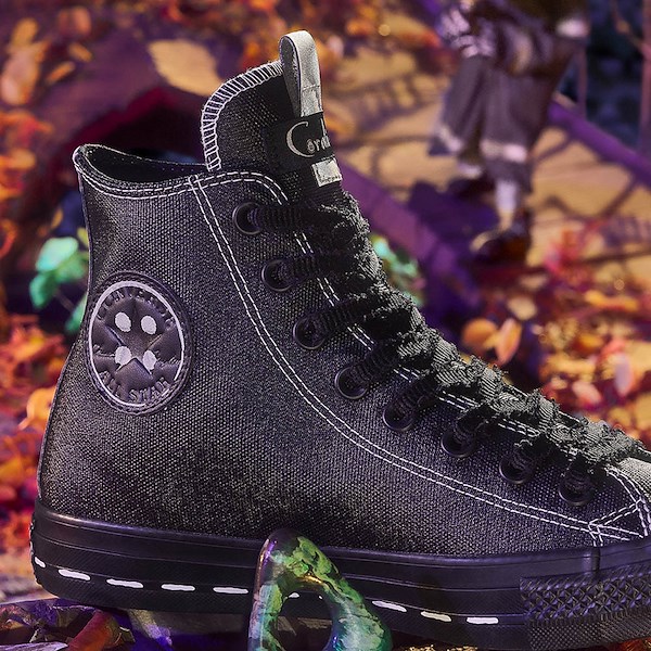 alternate view Converse x Coraline "Other Wybie" Chuck Taylor All Star High-Top Sneaker - BlackALT1D