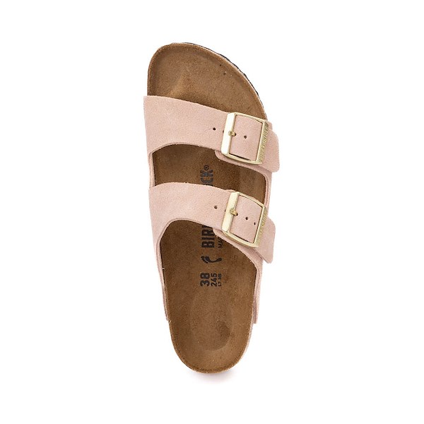 alternate view Womens Birkenstock Arizona Slide Sandal - Light RoseALT2