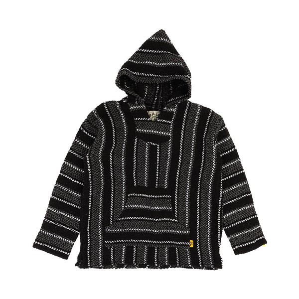 alternate view Baja Poncho - Black / GrayALT3