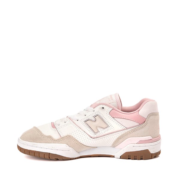 alternate view Womens New Balance 550 Athletic Shoe - Sea Salt / Pink Granite / Orb PinkALT1