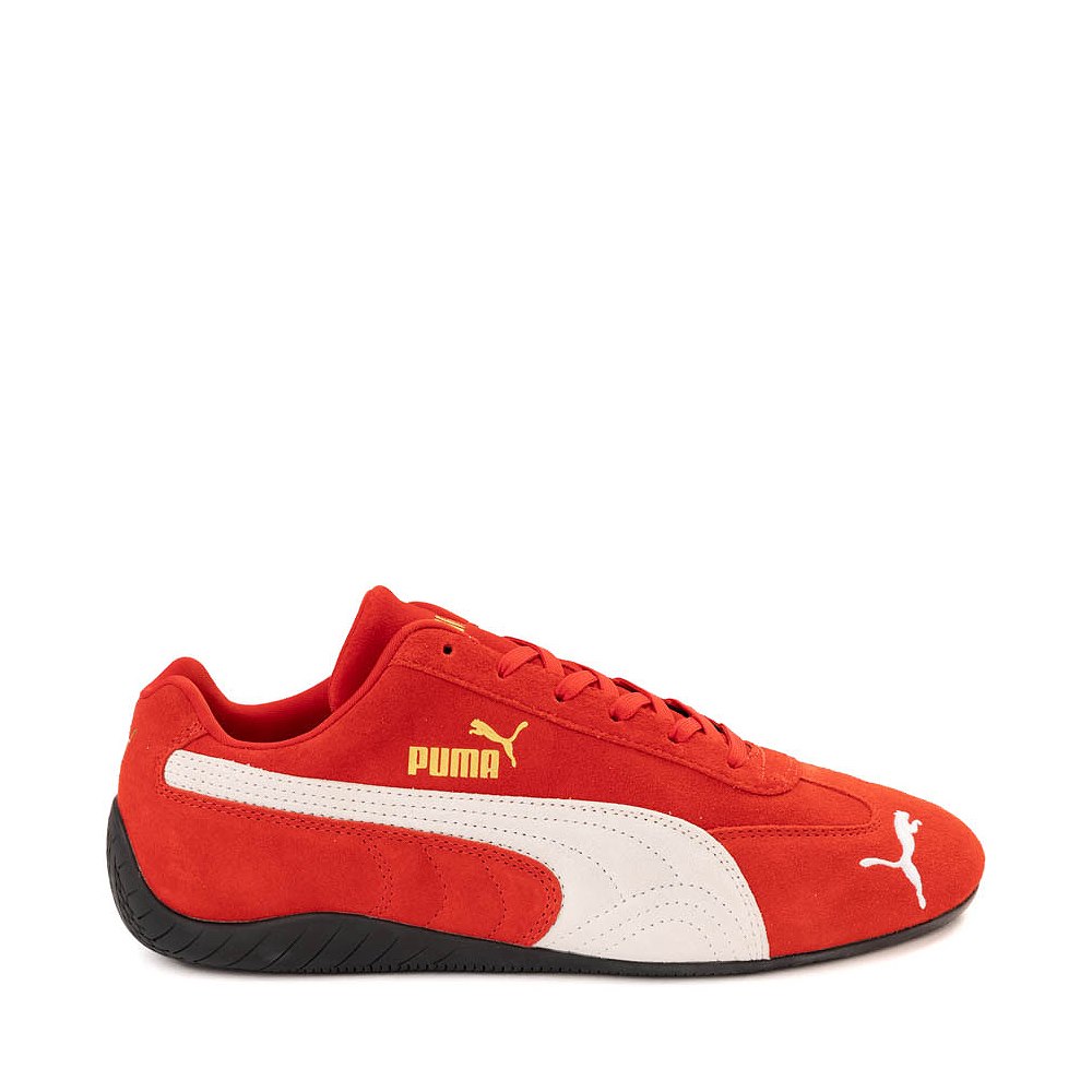 Chaussure athletique PUMA Speedcat OG pour hommes Rouge Blanche