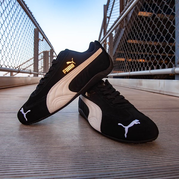alternate view Womens PUMA Speedcat OG Athletic Shoe - Black / WhiteHERO