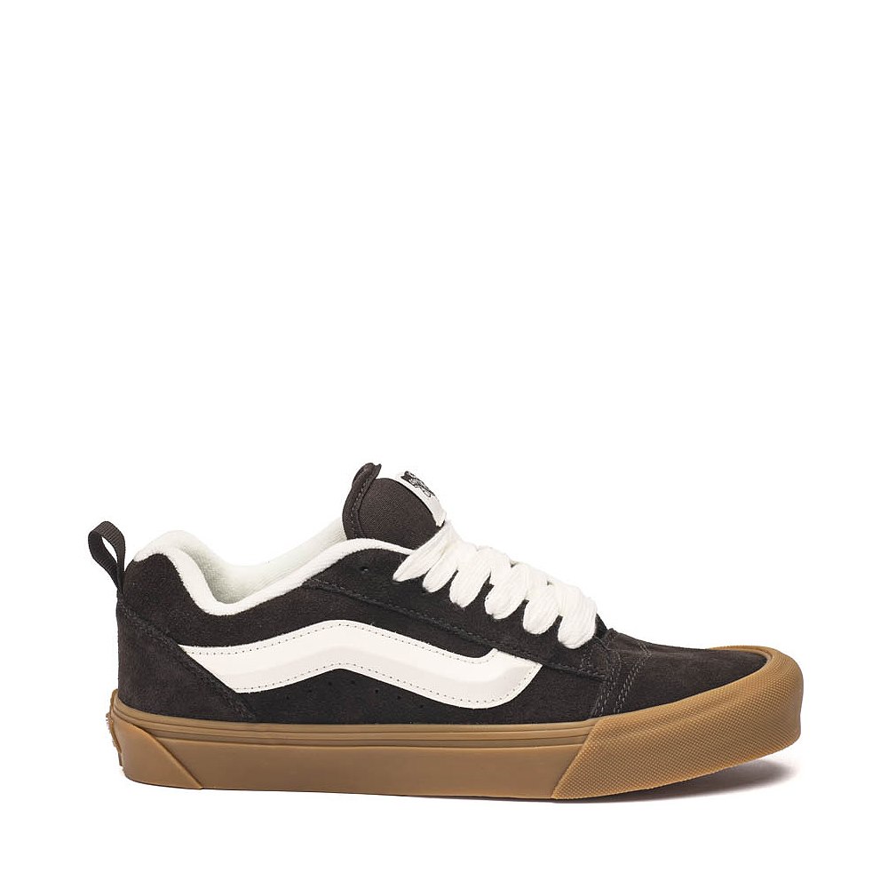 Vans Knu Skool Skate Shoe - Turkish Coffee / Gum