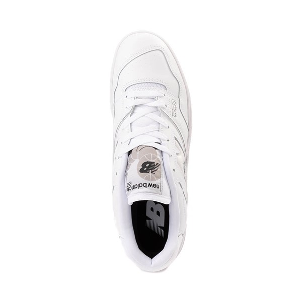 alternate view New Balance 550 Athletic Shoe - White / WhiteALT2