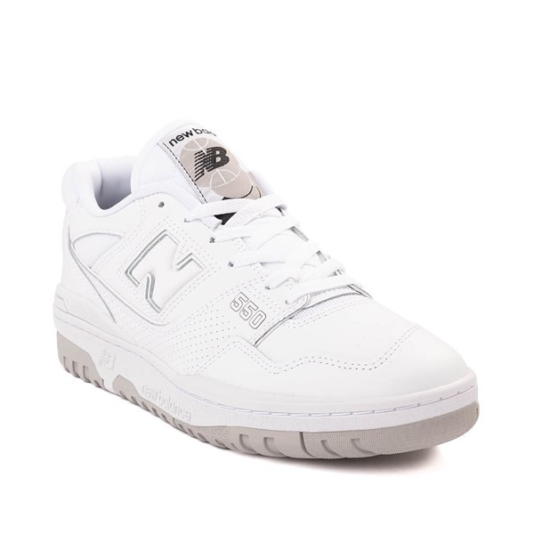 alternate view New Balance 550 Athletic Shoe - White / WhiteALT5