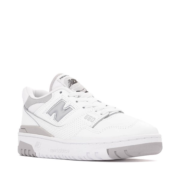 alternate view Womens New Balance 550 Athletic Shoe - White / GreyALT5