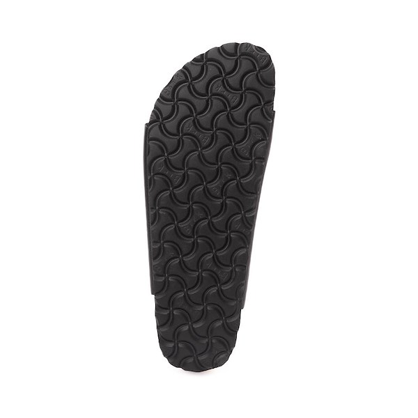 alternate view Womens Birkenstock Florida Soft Footbed Slide Sandal - BlackALT3