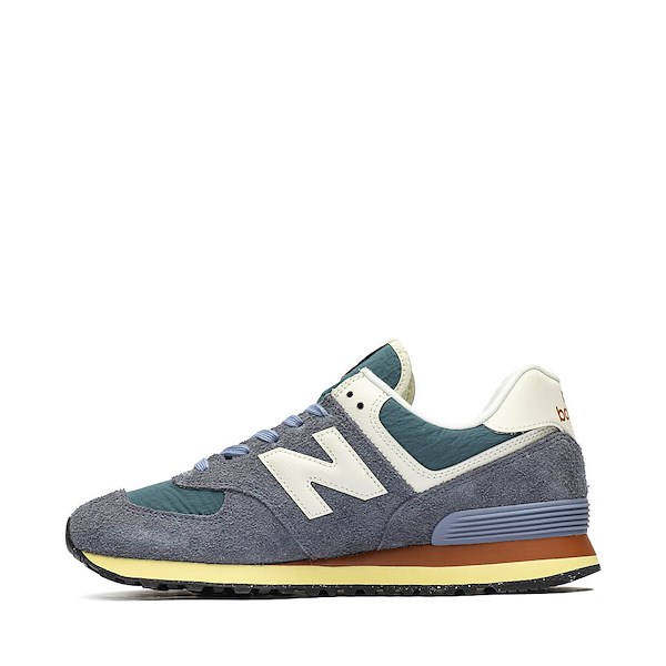 alternate view New Balance 574 Athletic Shoe - Dark Arctic Grey / Sea SaltALT1