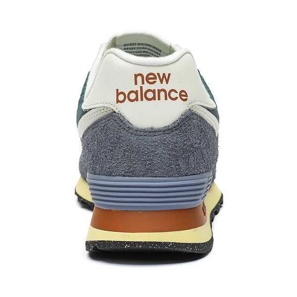 alternate view New Balance 574 Athletic Shoe - Dark Arctic Grey / Sea SaltALT4