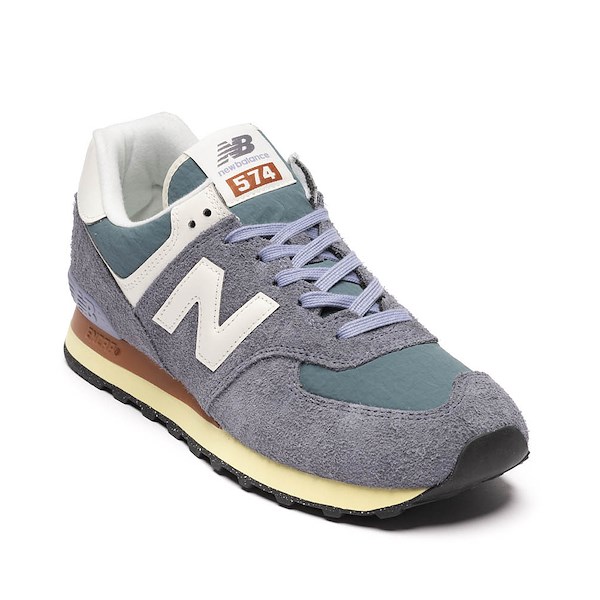 alternate view New Balance 574 Athletic Shoe - Dark Arctic Grey / Sea SaltALT5