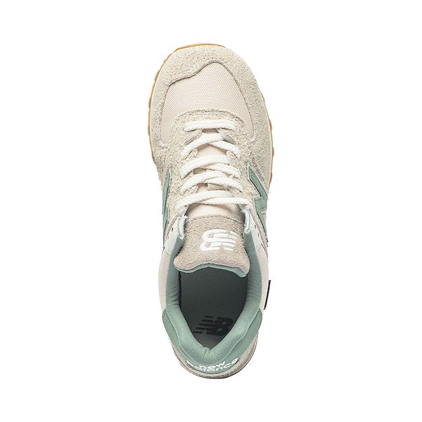 alternate view New Balance 574 Athletic Shoe - Linen / GreenALT2