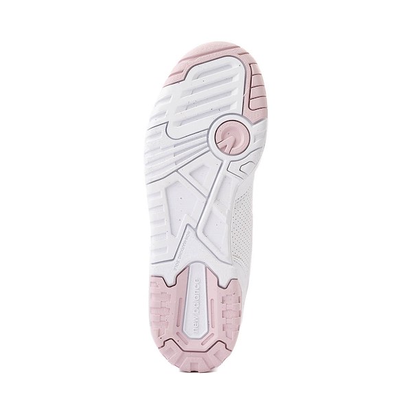 alternate view Womens New Balance 550 Athletic Shoe - White / Twilight HazeALT3