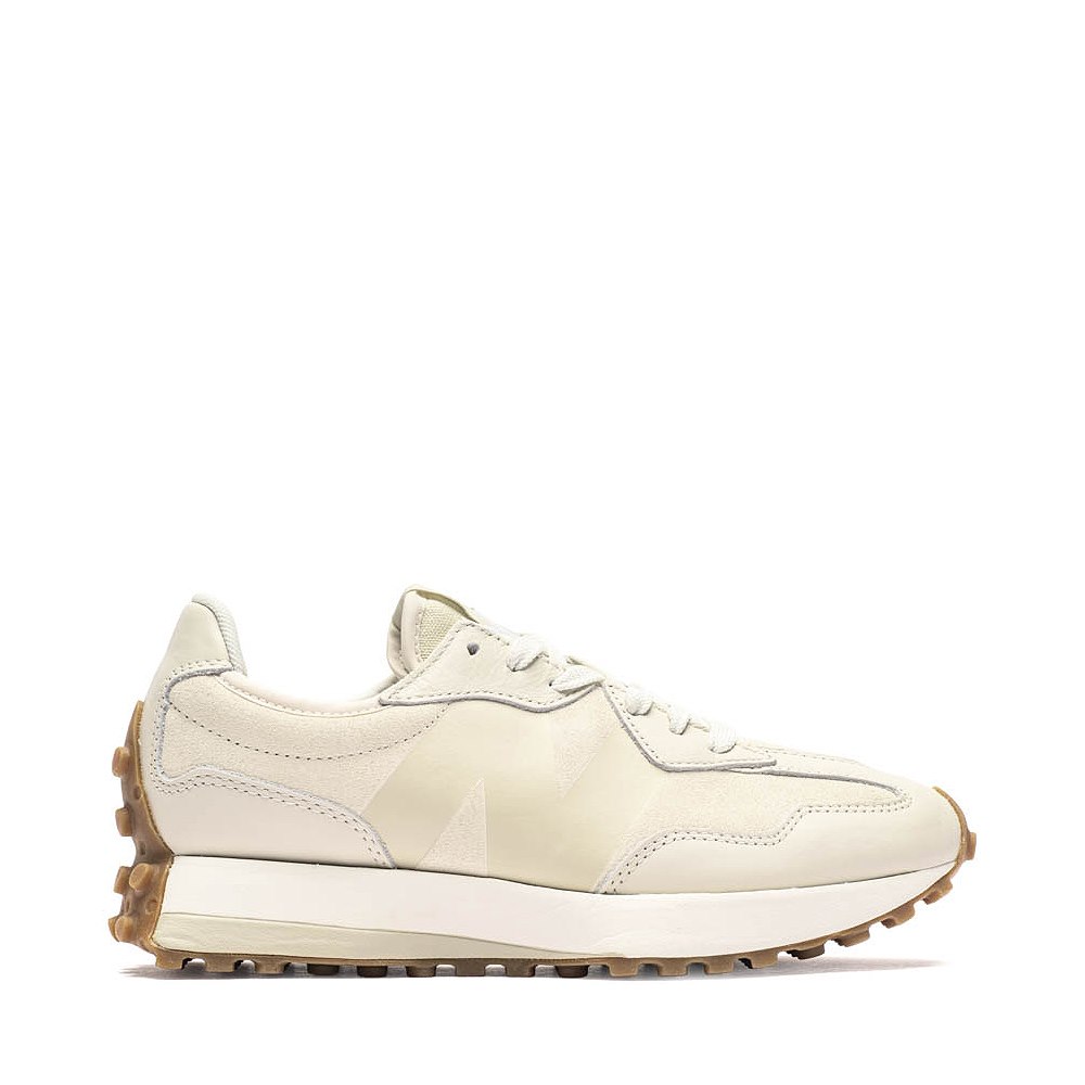Womens New Balance 327 Athletic Shoe - Linen / Timberwolf