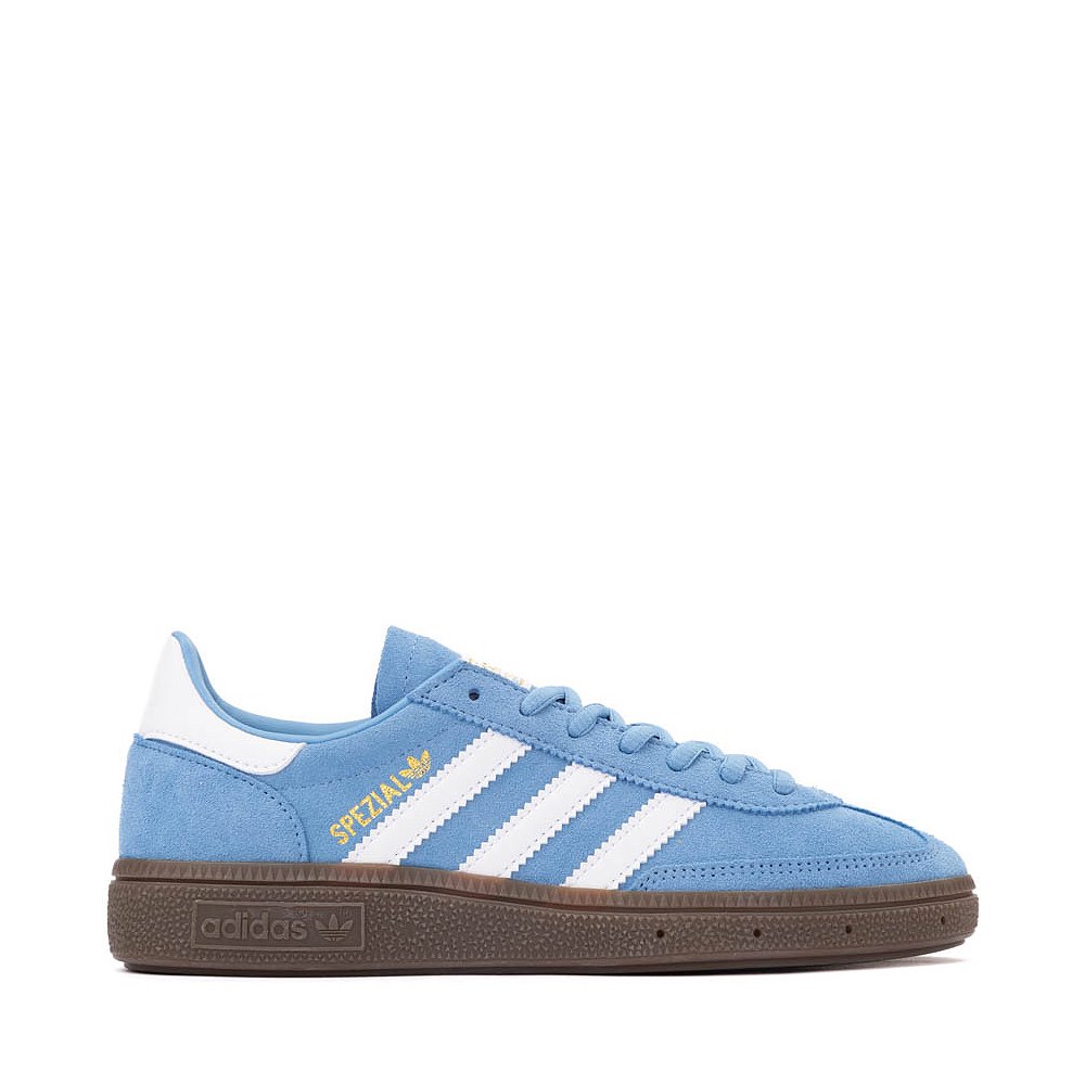 Mens adidas Handball Spezial Athletic Shoe - Light Blue / Cloud White / Gum