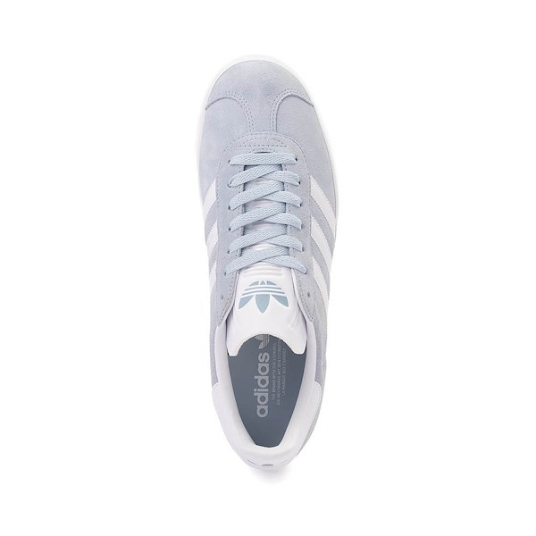 alternate view Mens adidas Gazelle Athletic Shoe - Wonder Blue / Cloud WhiteALT2