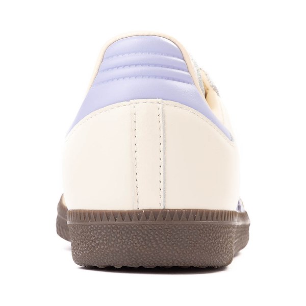 alternate view Womens adidas Samba OG Athletic Shoe - Cream White / Violet Tone / Sand StrataALT4